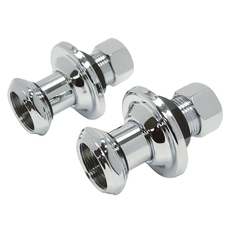Aqua Vintage 1-3/4" Wall Union Extension, Polished Chrome AEU4101